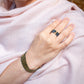 Miyuki Delica Bracelet – Gold/Yellow with White and Gold/Yellow with Dark Grey